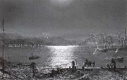 Atkinson Grimshaw Scarborough Bay china oil painting artist